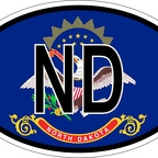 r7330 oval flag dakota nord