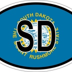 r7331 oval flag dakota sud