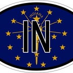 r7339 oval flag indiana