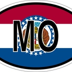 r7349 oval flag missouri