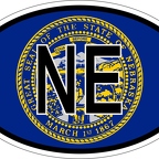 r7351 oval flag nebraska