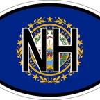 r7353 oval flag new hampshire