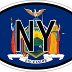 r7355 oval flag new york