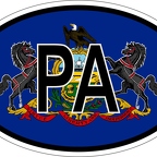 r7360 oval flag pennsylvanie