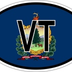 r7365 oval flag vermont
