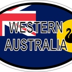 r7373 oval flag austr occidentale