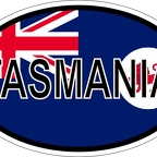 r7376 oval flag tasmania