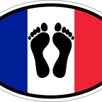 r7409 oval pieds noirs france