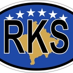 r7283 oval flag kosovo
