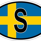 r7222 Oval flag Suede
