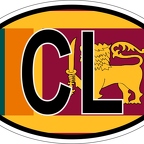 r7221 Oval flag Sri Lanka