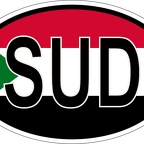 r7219 Oval flag Soudan