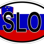 r7217 Oval flag Slovenie