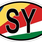 r7213 Oval flag Seychelles