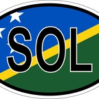 r7207 Oval flag Salomon