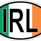r7112 Oval flag Irlande