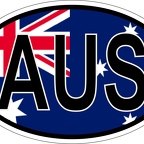 r7017 Oval flag Australie