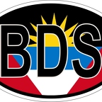 r7011 Oval flag Antigua et Barbuda