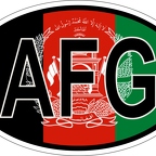 r7000 Oval flag Afghanistan