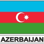 r7545 Flag EC Azerbaïdjan