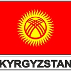 r7644 Flag EC Kirghizistan