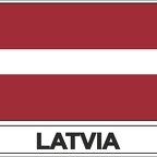 r7649 Flag EC Lettonie