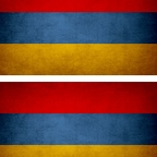 r9120 2x drapeau vintage Armenie