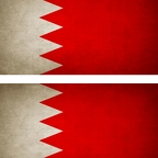 r9126 2x drapeau vintage Bahrein