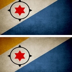 r9135 2x drapeau vintage Bonaire