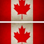 r9149 2x drapeau vintage Canada