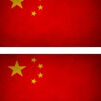 r9151 2x drapeau vintage Chine