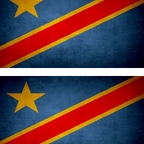 r9158 2x drapeau vintage RDC