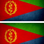 r9173 2x drapeau vintage Erythree
