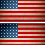 r9176 2x drapeau vintage USA