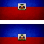 r9200 2x drapeau vintage Haïti