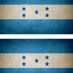 r9201 2x drapeau vintage Honduras