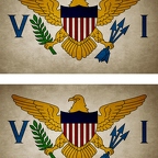 r9207 2x drapeau vintage VI