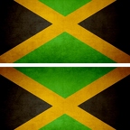 r9216 2x drapeau vintage Jamaique