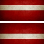 r9227 2x drapeau vintage Lettonie