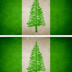 r9264 2x drapeau vintage Norfolk