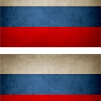 r9290 2x drapeau vintage Russie,