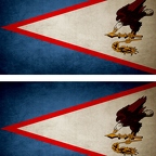 r9304 2x drapeau vintage Samoaus