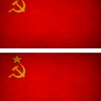 r9340 2x drapeau vintage URSS