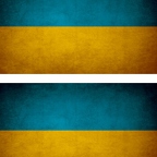 r9339 2x drapeau vintage Ukraine