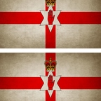 r9352 2x drapeau vintage irldunord