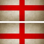 r9353 2x drapeau vintage england