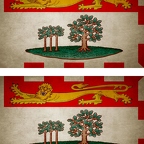 r9402 2x drapeau vintage princeedward