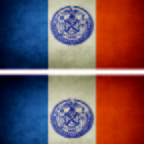 r9447 2x drapeau vintage newyork