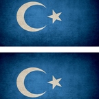 r9476 2x drapeau vintage ouighour