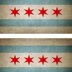 r9614 2x drapeau vintage chicagodc